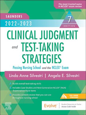 cover image of 2022-2023 Clinical Judgment and Test-Taking Strategies--E-Book